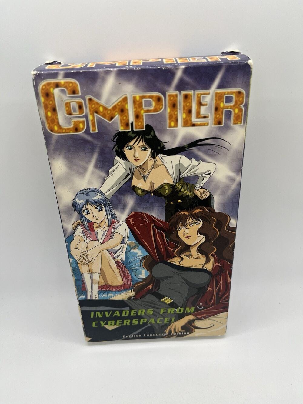 Compiler Invaders From Cyberspace (1994) Anime VHS Tape